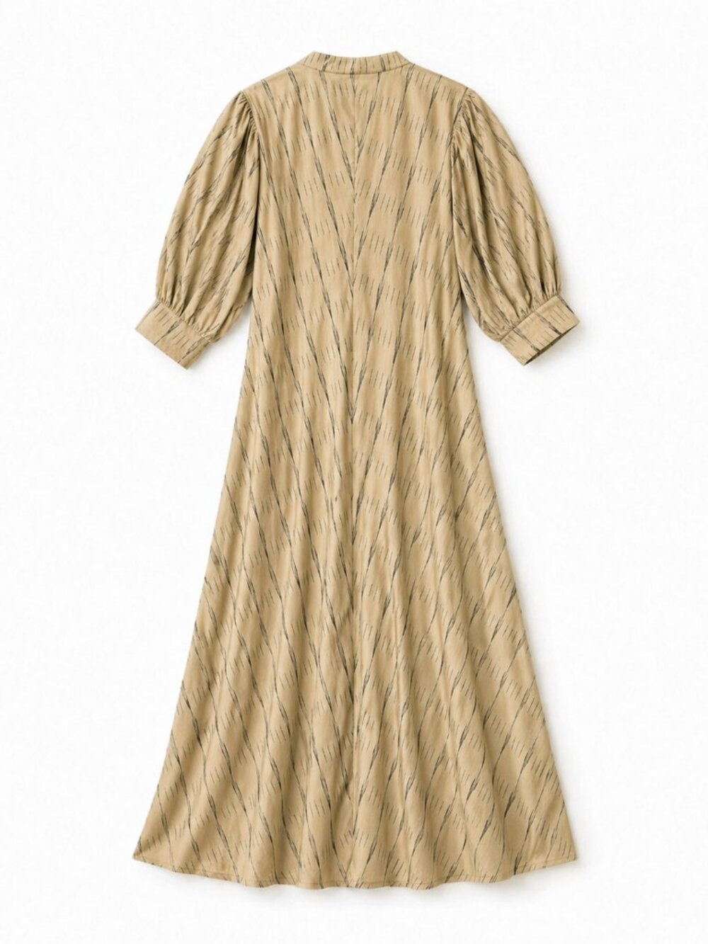 Jen's Pirate Booty Saloon Maxi Dress Ikat Boho Vegetable XXL - Picture 4 of 6